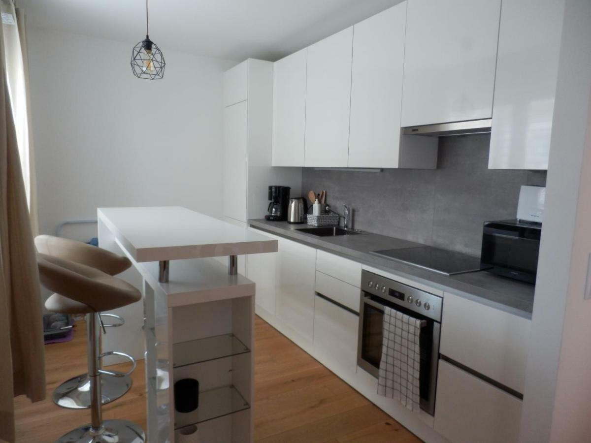 Spacious, Modern 1-Bdrm Apt Near Vic & Austria Ctr Apartman Bécs Kültér fotó